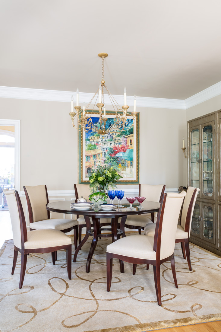 French inspired transitional home in Alexandria, Virginia designed by Margery Wedderburn